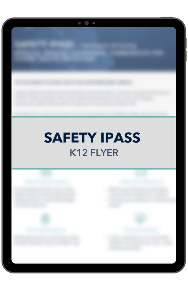 Safety iPass Flyer K12